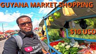 BIG SUNDAY MARKET Shopping in GUYANA (Plaisance Market)