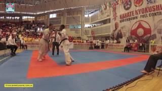 Tatami С (U21, -70) round 1 - The 5th IFK Kyokushin World Championship