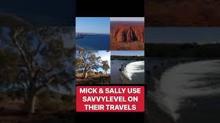 MICK AND SALLY FROM JUST CRUISIN LOVED SAVVYLEVEL SO MUCH THEY SHOWCASED IT IN THEIR TRAVELS