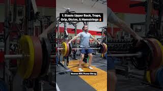 Deadlift Just Got BETTER with Reeves RDL Power Shrugs the JOEL Seedman Way!!!!