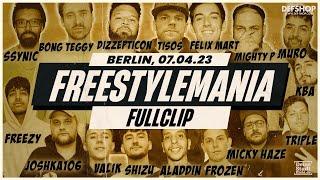 FREESTYLEMANIA mit SSYNIC, BONG TEGGY, MURO, VALIK, KBA und mehr (PPV TRAILER) - Berlin 07.04.23