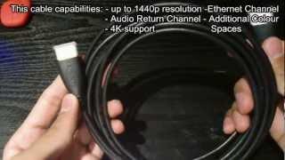 HDMI 1080p v1.4 3 meter cable: Stop paying for overpriced cables!