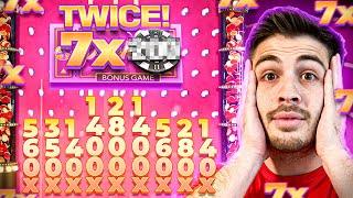 I HIT 7X TOP SLOT PACHINKO *TWICE* IN ONE CRAZY TIME SESSION!