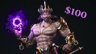 Tier 5 Zeus Skin in Smite 2 Founder's Pack