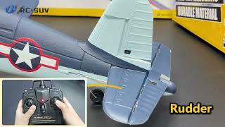 Unboxing the VOLANTEXRC brushless F4U Corsair RC Plane