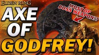 "The MOST OVERPOWERED Strength Weapon that NO-ONE USES!" - Axe Of Godfrey - Elden Ring