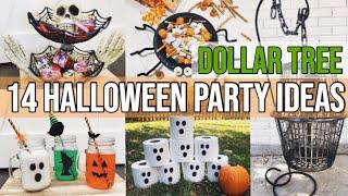 14 DOLLAR TREE HALLOWEEN PARTY IDEAS