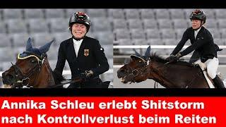 Annika Schleu erlebt Shitstorm nach Kontrollverlust beim Reiten