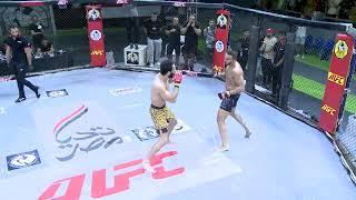 AUFC 38 Mohamed ELDeeb Vs. Yousef "KING JOE" Amr - Middleweight Title Fight (KO FINISH)