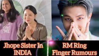 Jhope Sister In INDIA? RM Ring Finger Rumours?