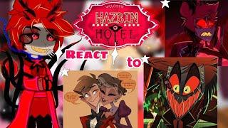 Hazbin Hotel React To Alastor || angst || Hazbin Hotel || Starzy Eeech