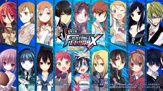 Playing a weeb fighing game Dengeki Bunko: Fighting Climax Ignition