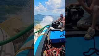 Open water salvage in Old tampa Bay #salvage