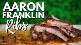 Aaron Franklin MASTERCLASS SPARE RIBS - BBQ Smoked Spare Ribs