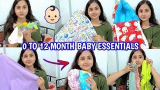 0 To 12 Months Essential ️|| Newborn baby's ke liy important products & Essentials||The Zara world