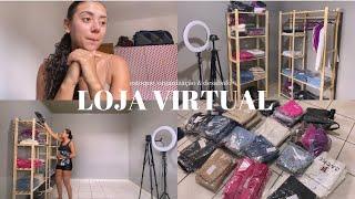 LOJA VIRTUAL: organizando o estoque, desabafo, primeira venda…