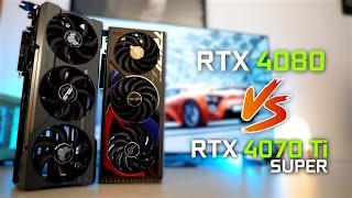 Batalha entre gigantes - RTX 4070 Ti Super vs RTX 4080