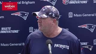 Offensive Coordinator Alex Van Pelt: "Experience is vital." | Patriots Press Conference