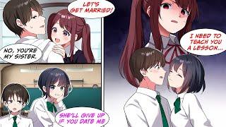 [Manga Dub] SISTER COMPLEX: Fake Dating My Friend to Cure My Sister but I awaken her YANDERE...!!!