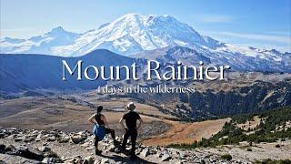 MOUNT RAINIER | Feeling small next to this GIANT! 4 days camping, and a grizzly bear encounter