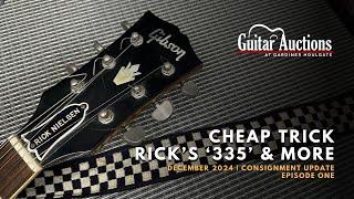 Cheap Trick Rick, Mick Ralphs Tele & More! | Dec '24 Guitar Auction Consignment Update | Episode 1