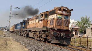 12765 Tirupati - Amravati Superfast Express | WDG3A Chugging & Acceleration | Indian Railways Videos