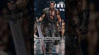 What If Hollywood Legends Became Gladiators?  #aicosmic #aishorts #gladiator #actors #arnold #ai