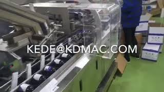 Automatic bottle cartoning machine, bottle box packing machine