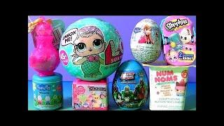 SHIMMER AND SHINE TOYS SURPRISES Disney Frozen Mashems Peppa Pig, Fashems Stackems NUM NOMS LOL