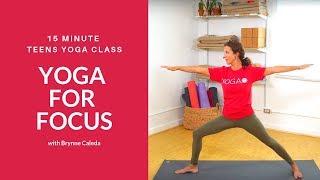 Yoga For Focus | Teens Yoga Class with Yoga Ed