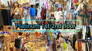 Platinum Fashion Mall 1st-2nd floor, Best Shopping Mall in Bangkok แพลตตินั่ม Update 31/10/24