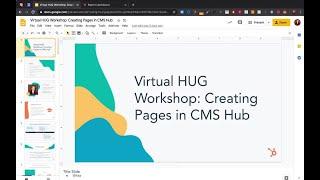 Creating Pages in HubSpot CMS Hub