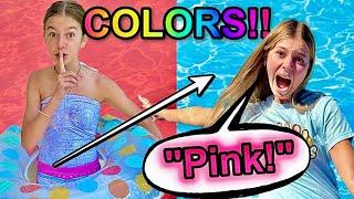 DON'T get CAUGHT!!! ULTIMATE Colors POOL Game!!!