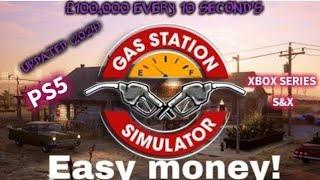 GAS STATION SIMULATOR | UNLIMITED MONEY  GLITCH UPDATED (2024) XBOX SERIES S & X