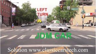 Driving Right Hand Drive (RHD) JDM Car Problem