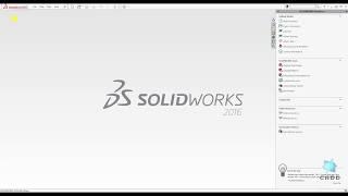 SolidWorks Tutorial for Beginners #7 - Opening SolidWorks For the First Time