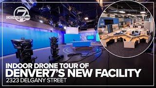 Take an indoor drone tour of Denver7's new downtown office and studio