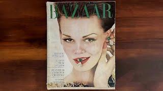 Haper's Bazaar December 1961 Audrey Hepburn, Suzie Parker | ASMR Magazine Flip Through