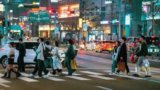 Hongdae Friday Nightlife Seoul | Walking Tour Korea 4K HDR