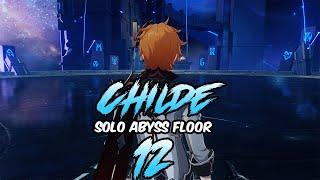 Childe Solo Abyss 3.5 Floor 12 First Half | This is Why C2 And C6 Matter ! | Genshin impact