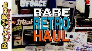 Last Retro Game Haul Before Midwest Gaming Classic! Some Rare Stuff!