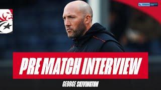 PRE-MATCH | George Skivington on Saracens