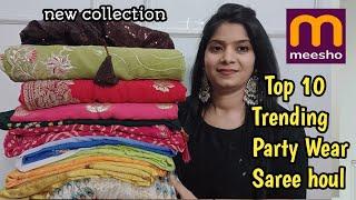 Meesho saree haul 347 | Meesho affordable summer Special saree /Lehenga haul | Meesho saree haul