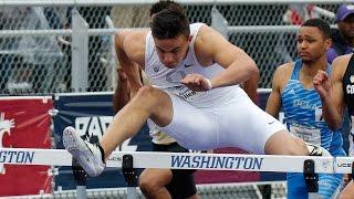 Oregon's Devon Allen captures Pac-12 titles in 110M hurdles, 200M