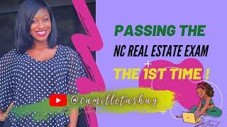 How I Passed the NC Real Estate Exam the First Time + Study Tools