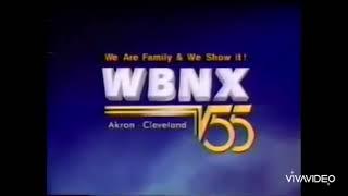 WBNX TV 55 Cleveland OH station id 1995