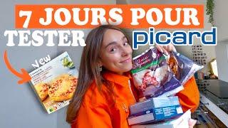 7 JOURS POUR : MANGER PAS CHER CHEZ PICARD ! (plats réconfortants)