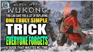 ONE SIMPLE Life Saving Trick NO ONE IS USING | Black Myth Wukong