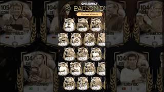 OFFICIAL BALLON DOR UPCOMING ICONS#fcmobile #fifamobile #eafcmobile #fifa