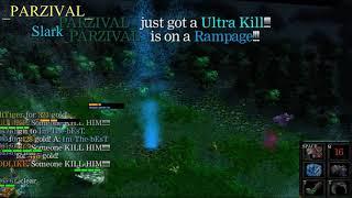 dota 1 wodota moment 2020 Slark rampage!!!!!! map7.00 #short